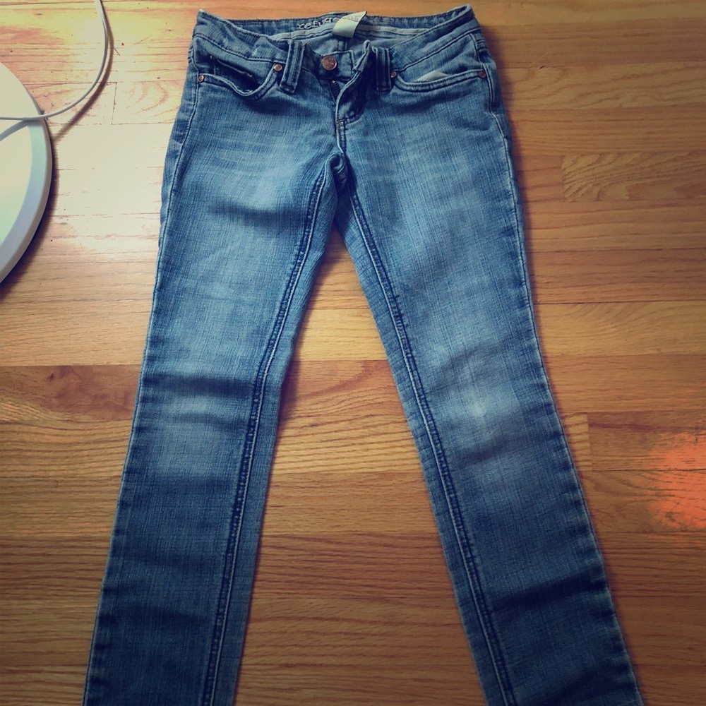 Light wash skinny jean from Refuge.